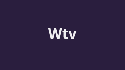 Wtv