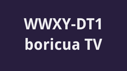WWXY-DT1 (boricua TV)